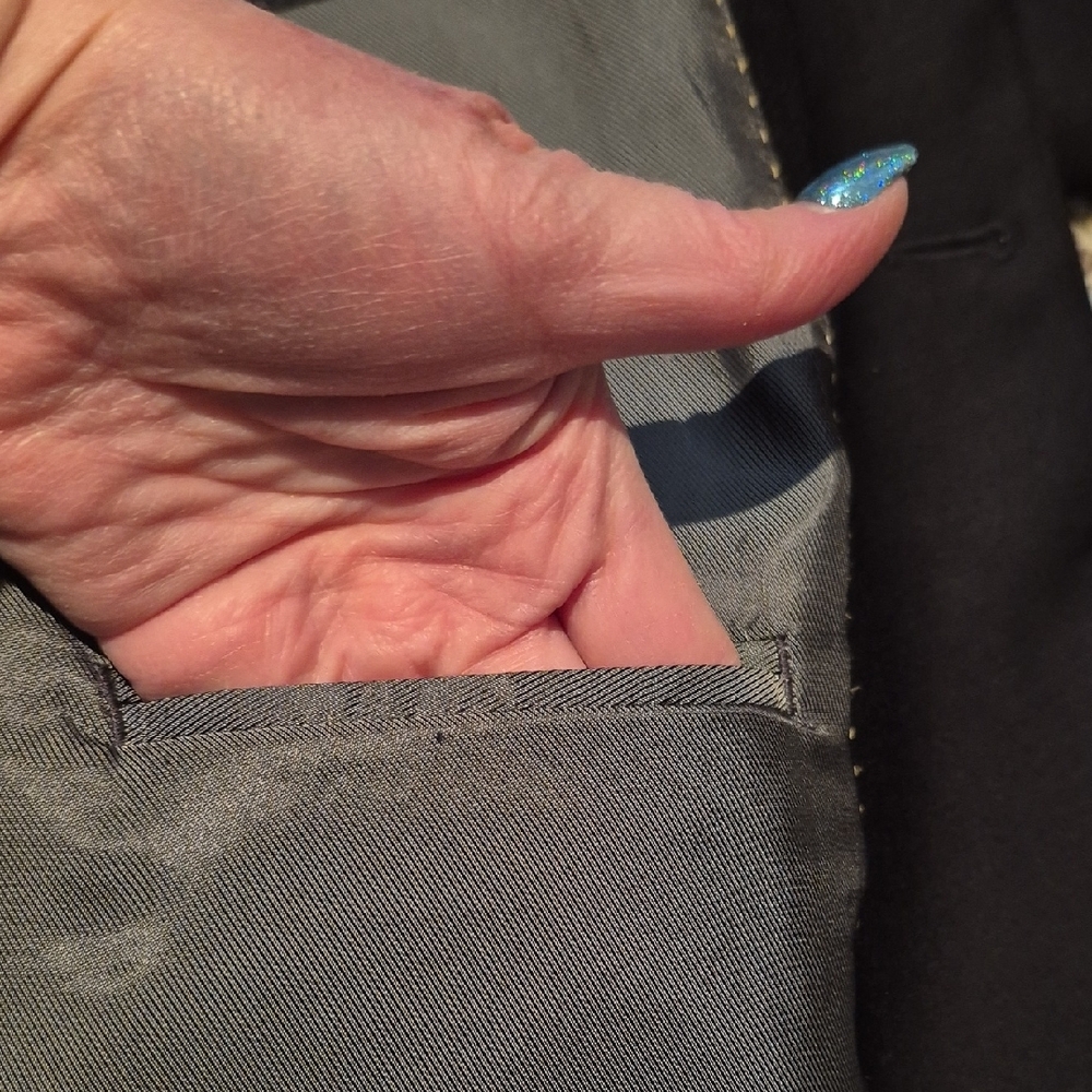 Alfred Sung Black Sport Coat with Notched Lapel, Moores Men's - Picture 9 of 15